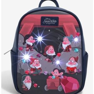 Disney Snow White and the Seven Dwarfs Mining Light-Up BackPack